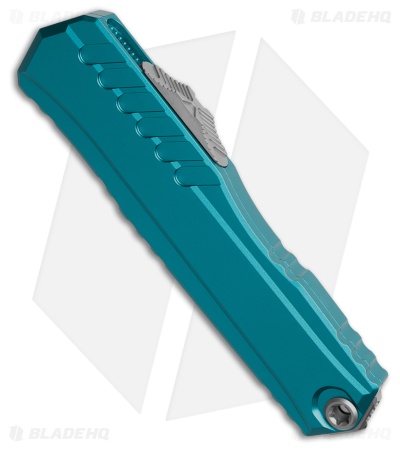 Microtech Cypher II S/E OTF Automatic Knife Blue Aluminum (3.5" SW) 1241-10BL