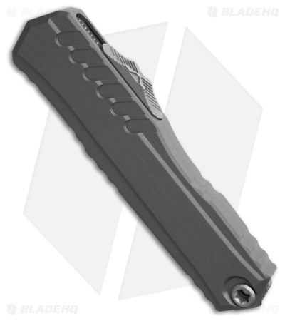 Microtech Cypher II S/E OTF Automatic Knife Natural Clear Al (3.5" Apocalyptic)