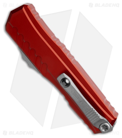 Microtech Cypher II S/E OTF Automatic Knife Red (3.5" Apoc) 1241-10APRD
