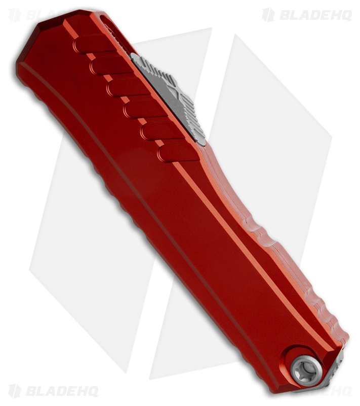 Microtech Cypher II S/E OTF Automatic Knife Red (3.5" Apoc) 1241-10APRD