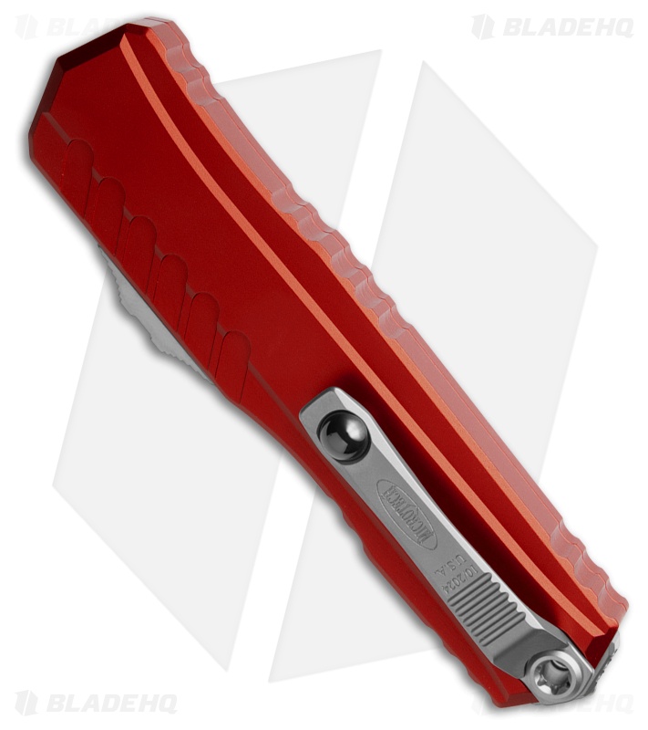 Microtech Cypher II S/E OTF Automatic Knife Red (3.5" SW) 1241-10RD