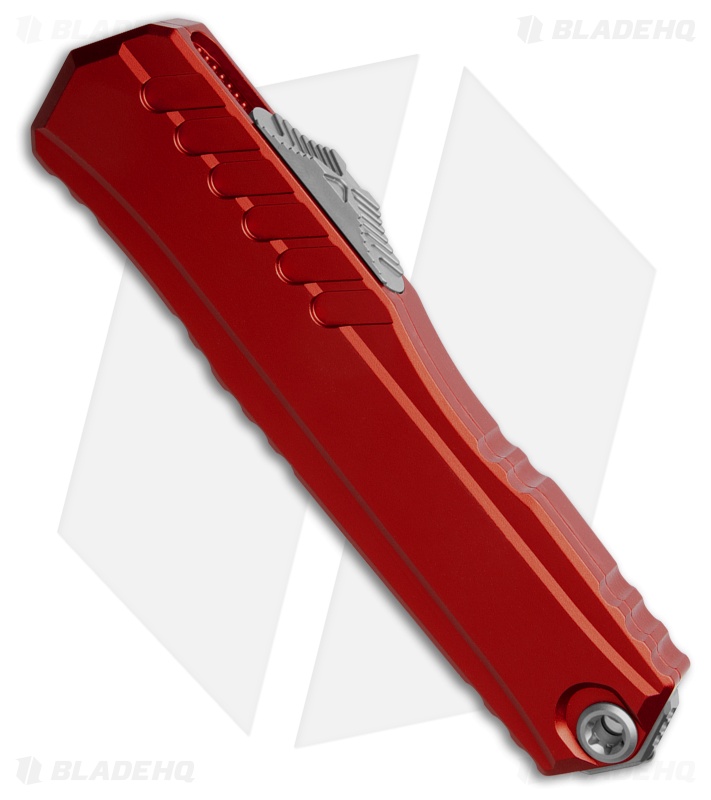 Microtech Cypher II S/E OTF Automatic Knife Red (3.5" SW) 1241-10RD