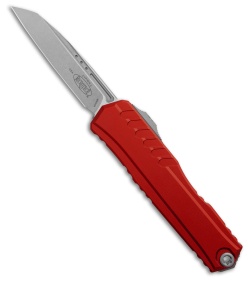 Microtech Cypher II S/E OTF Automatic Knife Red (3.5" SW) 1241-10RD