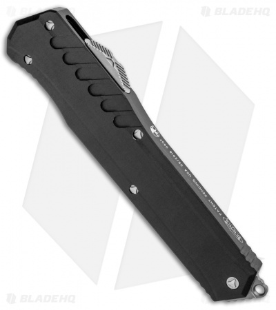 Microtech Cypher MK7 S/E OTF Automatic Knife Black (4" Apocalyptic) 241M-10AP