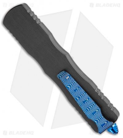 Marfione Custom Dirac Delta D/E Spike Grind OTF Knife Hefted Al (Sharktooth)