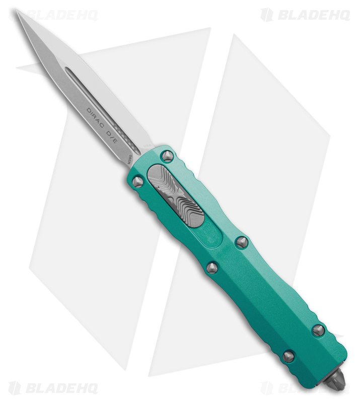 Microtech Dirac OTF Knife Turquoise + SW - Blade HQ