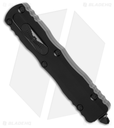 Microtech Dirac D/E OTF Automatic Knife Black (2.88" Black Serrated) 225-2T