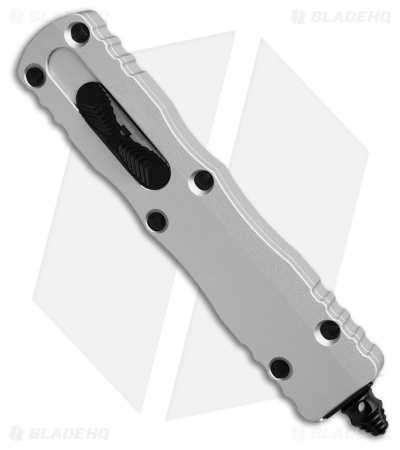 Microtech Dirac D/E OTF Automatic Knife Clear Aluminum (2.9" Black)