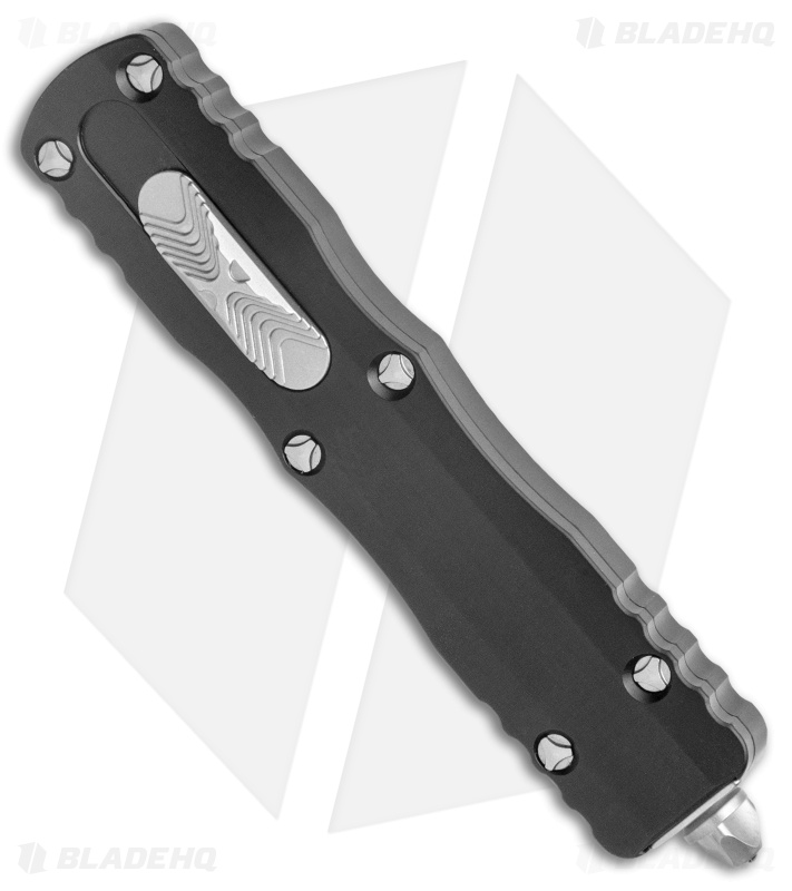 Microtech Dirac Dagger OTF Automatic Knife Black (2.88" Stonewash Full Serr)