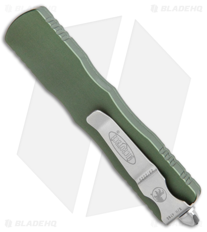 Microtech Dirac Dagger OTF Automatic Knife OD Green (2.88" Stonewash) 225-10 OD