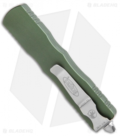 Microtech Dirac Dagger OTF Automatic Knife OD Green (2.88" Stonewash) 225-10 OD