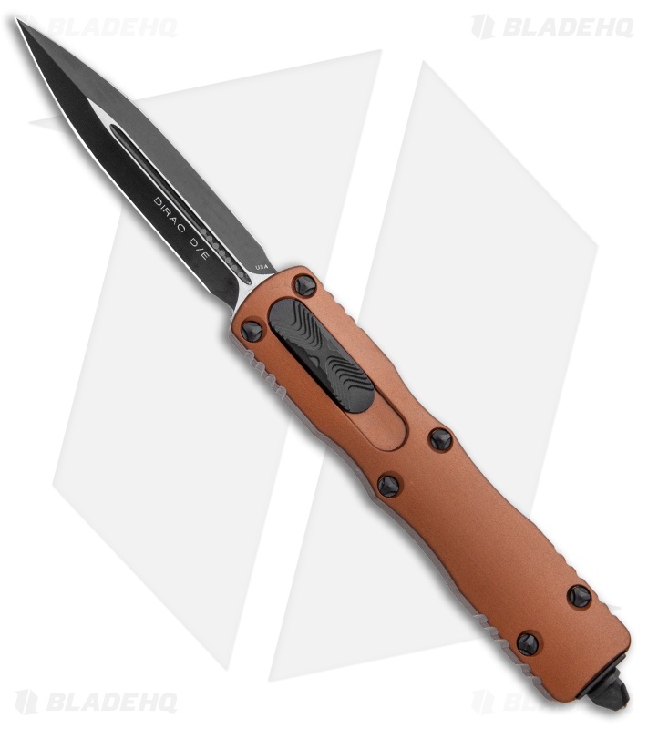 Microtech Dirac Dagger OTF Automatic Knife Tan (2.88" Two-Tone)