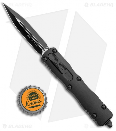 Microtech Dirac Dagger OTF Automatic Knife Black (2.88" Black)