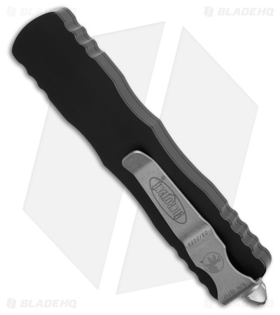 Microtech Dirac Dagger OTF Automatic Knife Black (2.88" Apocalyptic Full Serr)