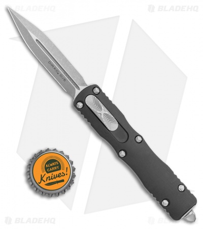 Microtech Dirac Dagger OTF Automatic Knife Black (2.88" Apocalyptic)