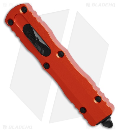 Microtech Dirac D/E OTF Automatic Knife Orange Aluminum (2.9" Black)