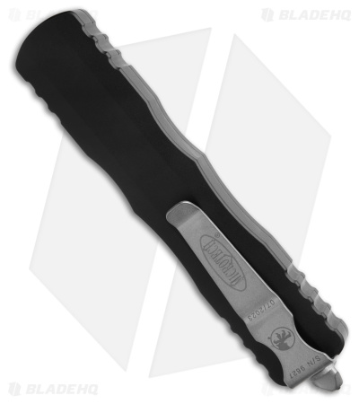 Microtech Dirac Delta D/E OTF Automatic Knife Black (3.75" Apocalyptic Serr)
