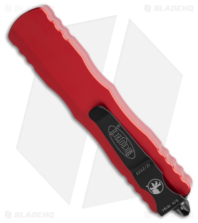 Microtech Dirac D/E OTF Automatic Knife Red (2.90" Black)
