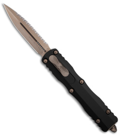 Microtech Dirac Delta Dagger OTF Automatic Knife  D/E F/S (3.75" Bronze) 227-15