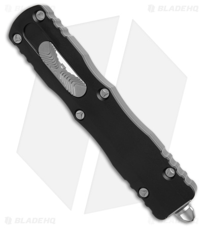 Microtech Dirac Delta Dagger OTF Automatic Knife Black (3.75" Stonewash) 227-12
