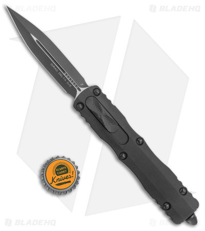 Microtech Tactical Dirac Delta OTF Automatic Knife Black (3.75" Black)  227-1T