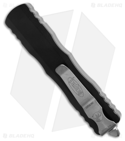 Microtech Dirac D/E OTF Automatic Knife Black (2.9" Apocalyptic Serr) 225-11AP