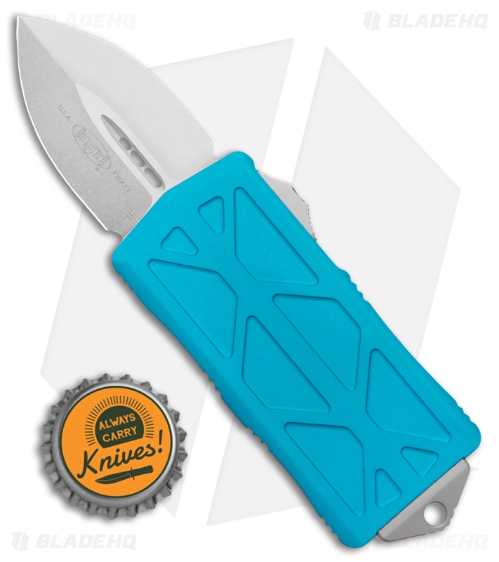 Microtech Exocet CA Legal OTF Auto | SW Teal | Blade HQ
