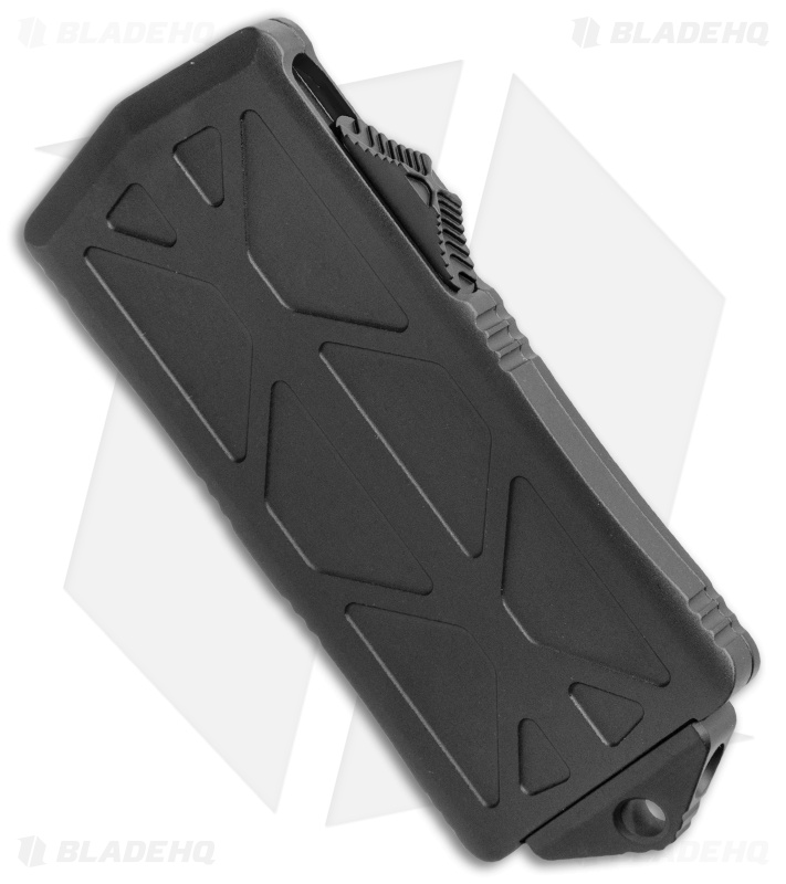 Microtech Exocet Dagger CA Legal OTF Tactical Automatic Knife (1.9" Black) 