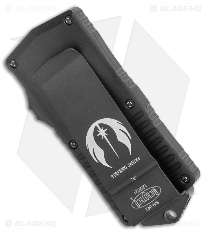 Microtech Exocet Dagger Jedi Knight CA Legal OTF Automatic Knife (1.9" Blue)