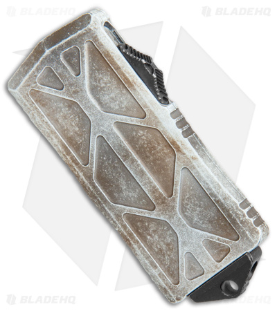 Microtech Exocet Dagger Sandtrooper CA Legal OTF Automatic Knife (1.9" White)