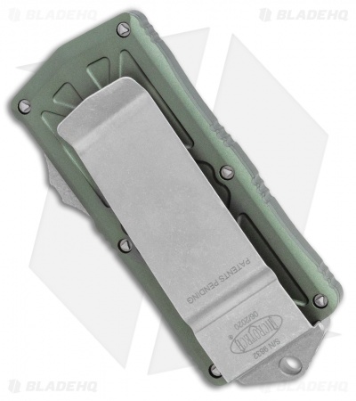 Microtech Exocet Dagger CA Legal OTF Automatic Knife OD Green (1.9" Apocalyptic)