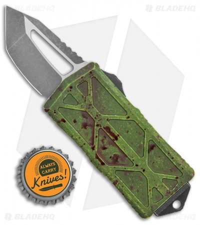 Microtech Exocet Outbreak Tanto CA Legal OTF Automatic Knife (1.9" Apocalyptic)