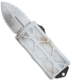 Microtech Exocet Dagger Sandtrooper CA Legal OTF Automatic Knife (1.9" White)