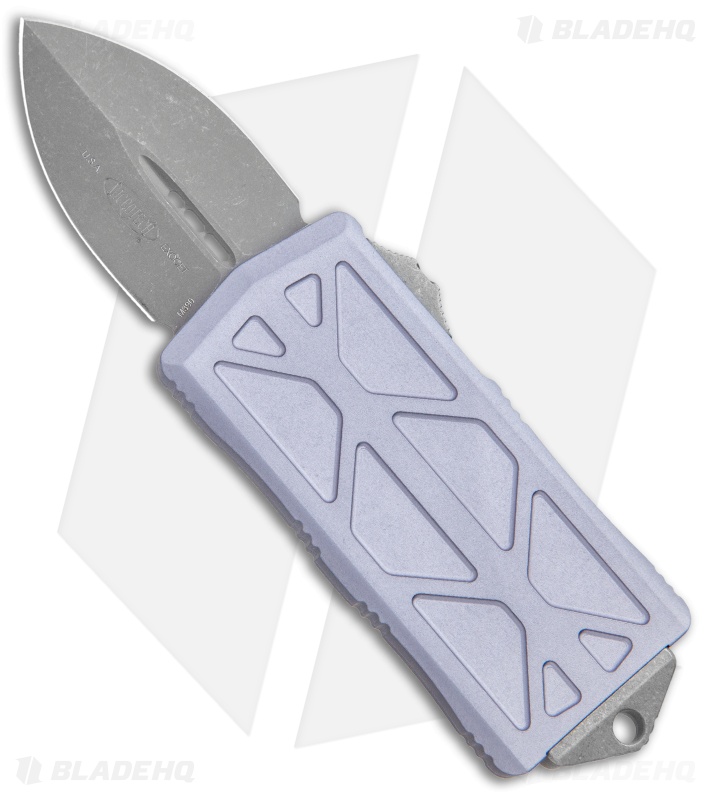Microtech Exocet Dagger CA Legal OTF Automatic Gray(1.9" Apocalyptic) 157-10APGY