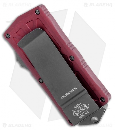 Microtech Exocet Tanto CA Legal OTF Automatic Knife Merlot (1.9") 158-1MR