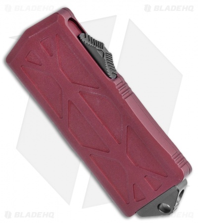 Microtech Exocet Tanto CA Legal OTF Automatic Knife Merlot (1.9") 158-1MR