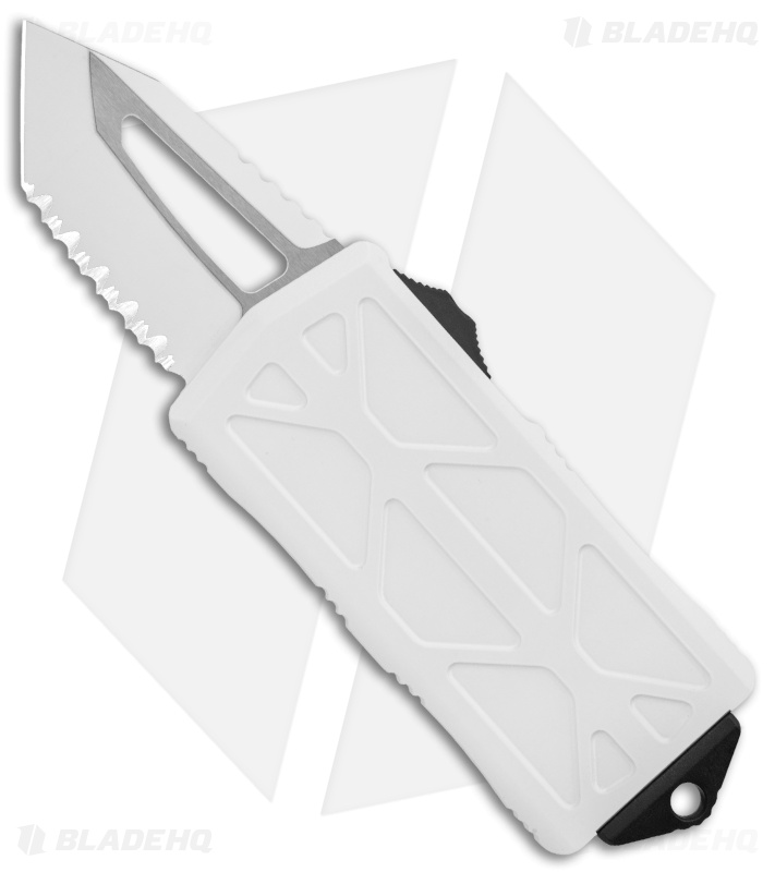 Microtech Exocet Tanto Stormtrooper CA Legal OTF Auto Knife (1.9" White Serr)