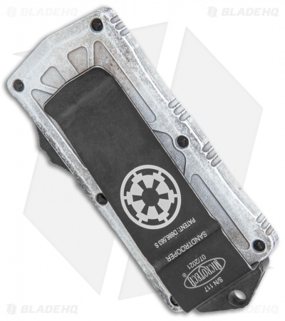 Microtech Exocet Tanto Sandtrooper CA Legal OTF Automatic Knife (1.9" White)