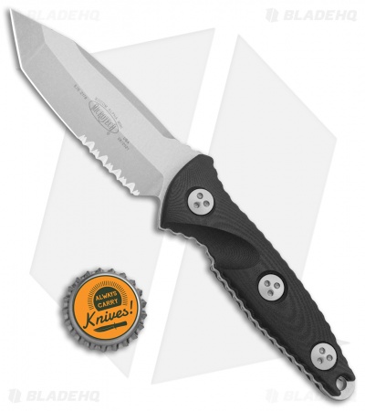 Microtech Socom Alpha Mini S/E Fixed Blade Tanto (3.75" Stonewash Serr)