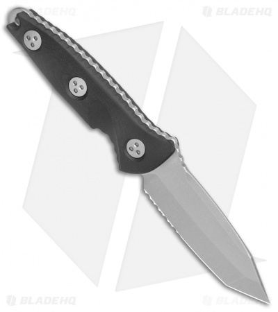 Microtech Socom Alpha Mini S/E Fixed Blade Tanto (3.75" Stonewash Serr)