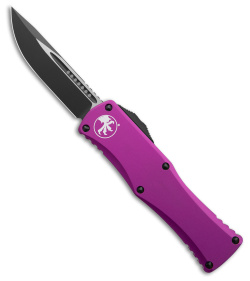 Microtech Hera S/E OTF Automatic Knife Violet Aluminum (3" Black)