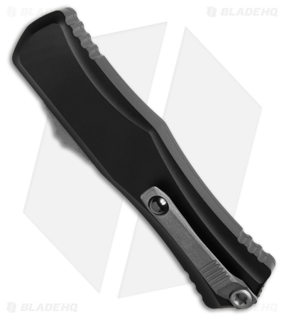 Microtech Hera II D/E OTF Automatic Knife Black Aluminum (4" Apoc Full Serr)