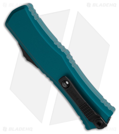 Microtech Hera II Mini Bayonet OTF Auto Knife Blue Aluminum (2.9" Black)