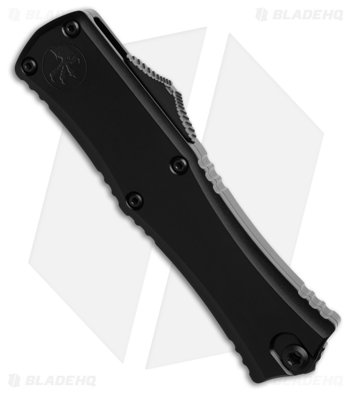 Microtech Hera II Mini Bayonet OTF Automatic Knife Black (2.9" Black Serr)