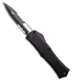 Microtech Hera II Mini Bayonet OTF Automatic Knife Black (2.9" Black Serr)