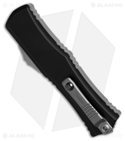 Microtech Hera II Mini Bayonet OTF Automatic Knife Black Aluminum (2.9" SW)