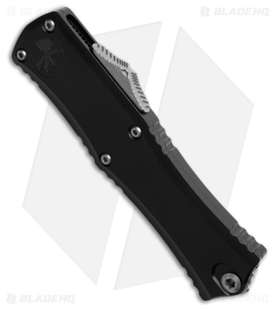Microtech Hera II Mini Bayonet OTF Automatic Knife Black Aluminum (2.9" SW)