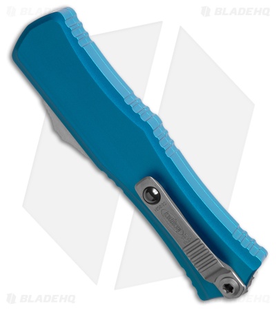 Microtech Hera II Mini Bayonet OTF Automatic Knife Blue Aluminum (2.9" SW)