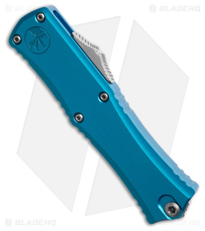 Microtech Hera II Mini Bayonet OTF Automatic Knife Blue Aluminum (2.9" SW)
