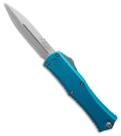 Microtech Hera II Mini Bayonet OTF Automatic Knife Blue Aluminum (2.9" SW)